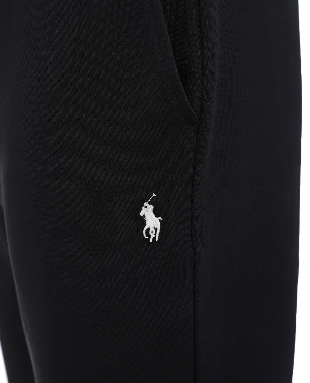 Штани чоловічі Polo Ralph Lauren Double Knitted Jogger Trousers Black — фото 6