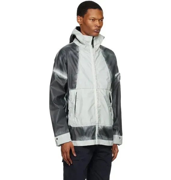 Куртка чоловіча Stone Island Hand-Sprayed Mussola Gommata-TC Jacket — фото 5