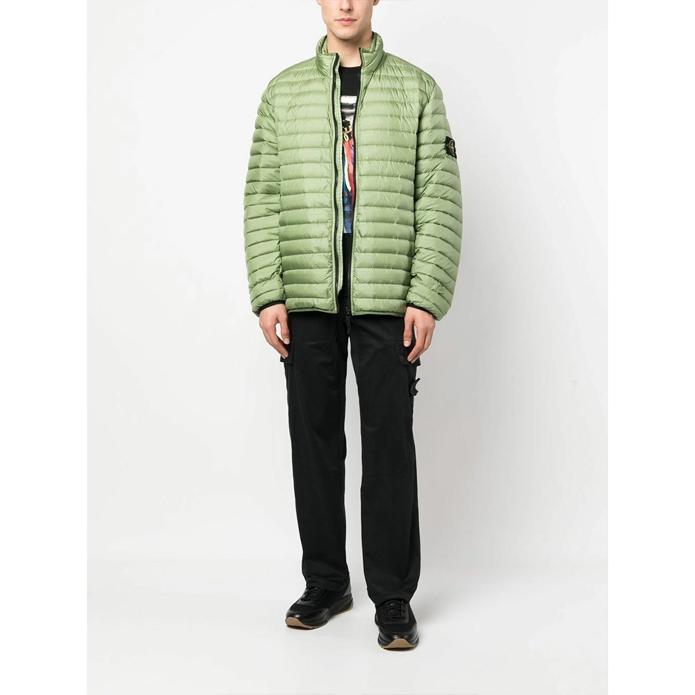 Куртка чоловіча Stone Island Loom Woven Jacket Olive — фото 4