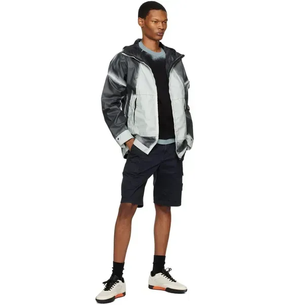 Куртка чоловіча Stone Island Hand-Sprayed Mussola Gommata-TC Jacket — фото 3