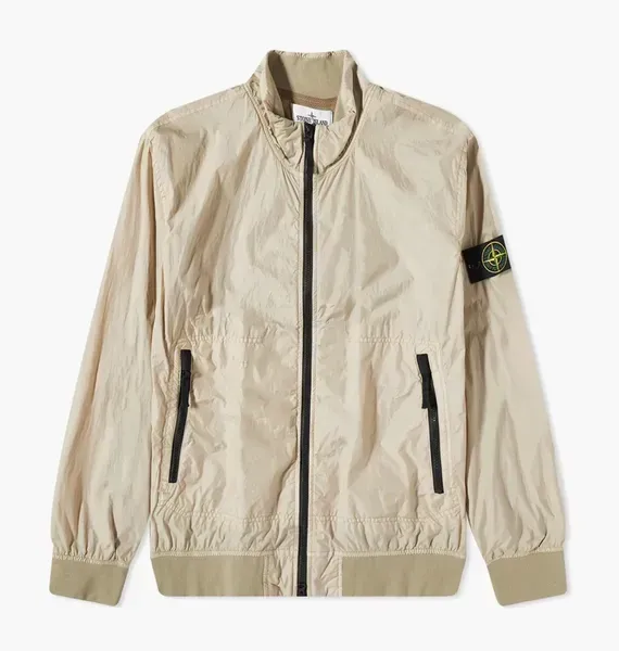 Куртка чоловіча Stone Island Crinkle Reps Jacket 'Dove Grey' — фото 1