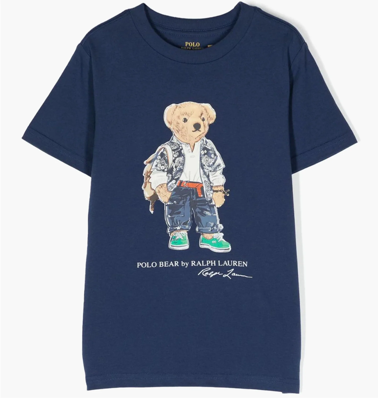 Футболка дитяча Polo Ralph Lauren Boy Blue Kids (323853828018) — фото 1