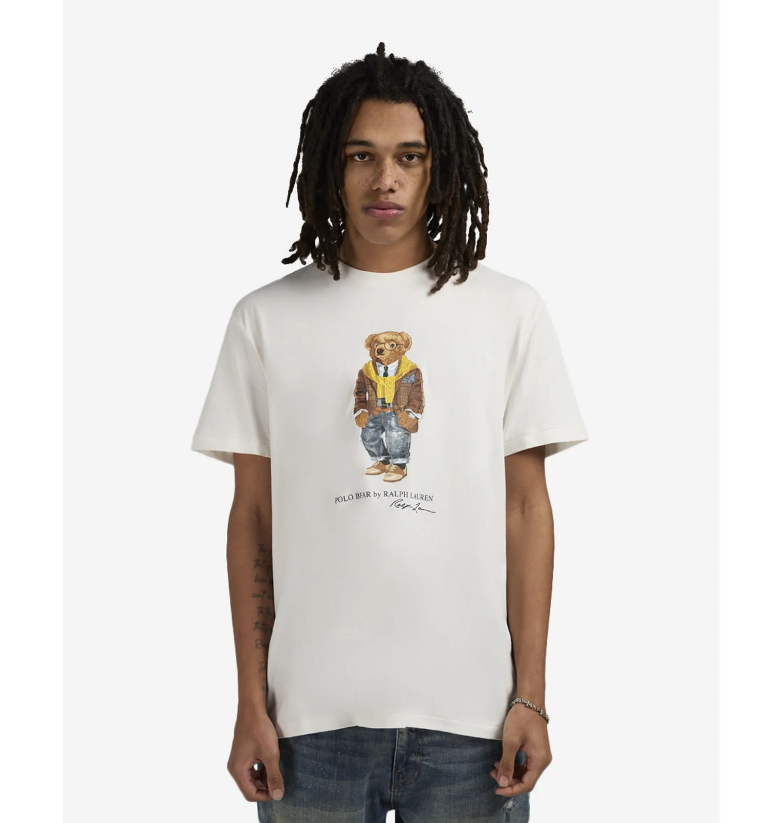 Футболка чоловіча Polo Ralph Lauren Short-Sleeve Jersey Knit Graphic Novelty Bear T-Shirt 'Nevis/Hudsn Valley Bear' — фото 3