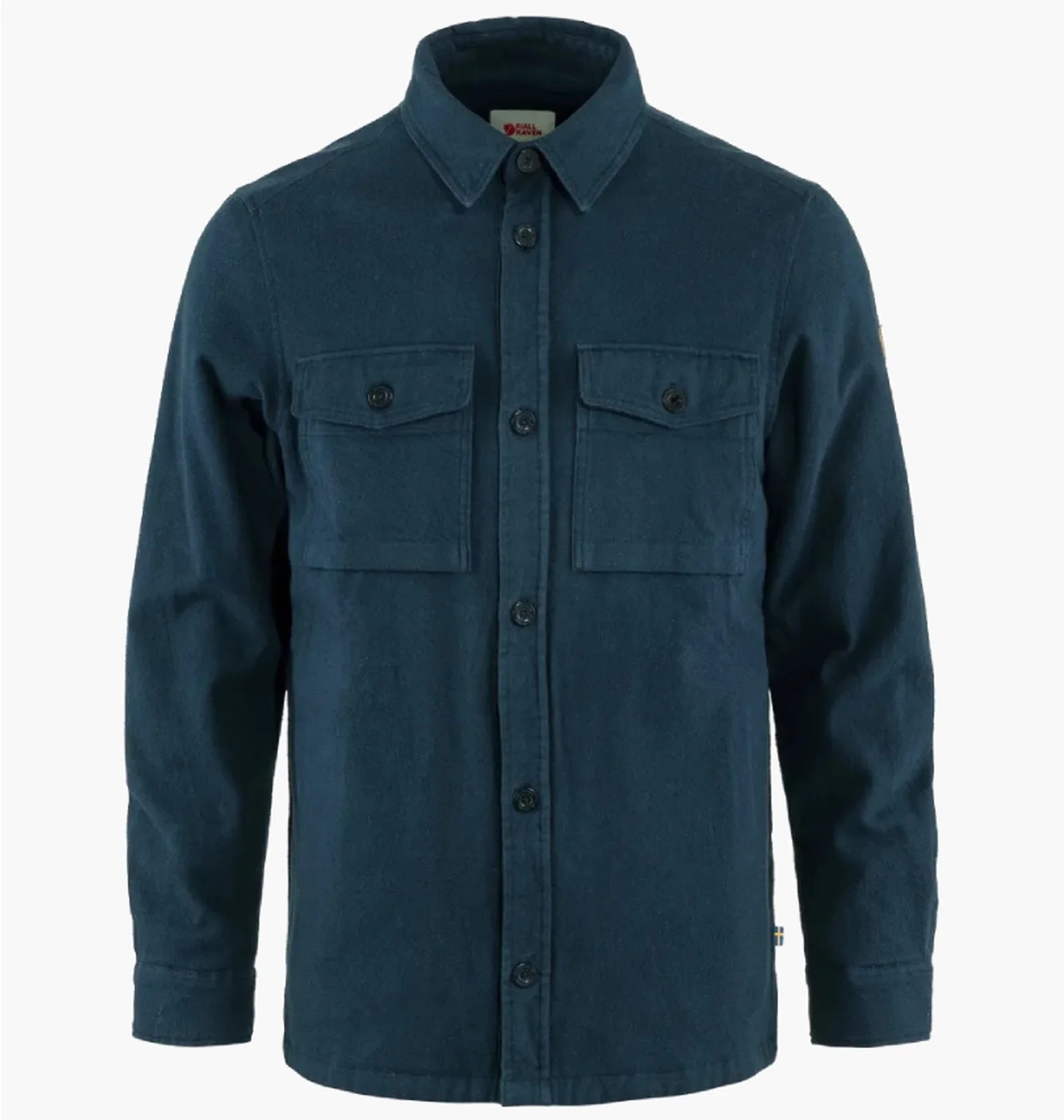 Куртка чоловіча Fjallraven Ovik Lite Padded Shirt Dark Navy — фото 2
