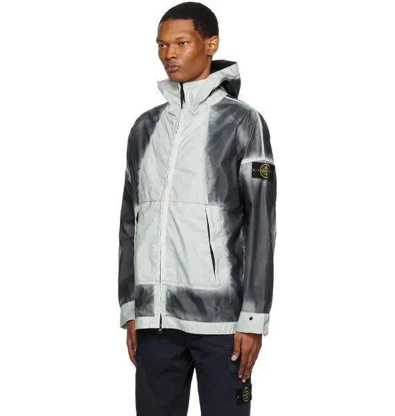 Куртка чоловіча Stone Island Hand-Sprayed Mussola Gommata-TC Jacket — фото 6