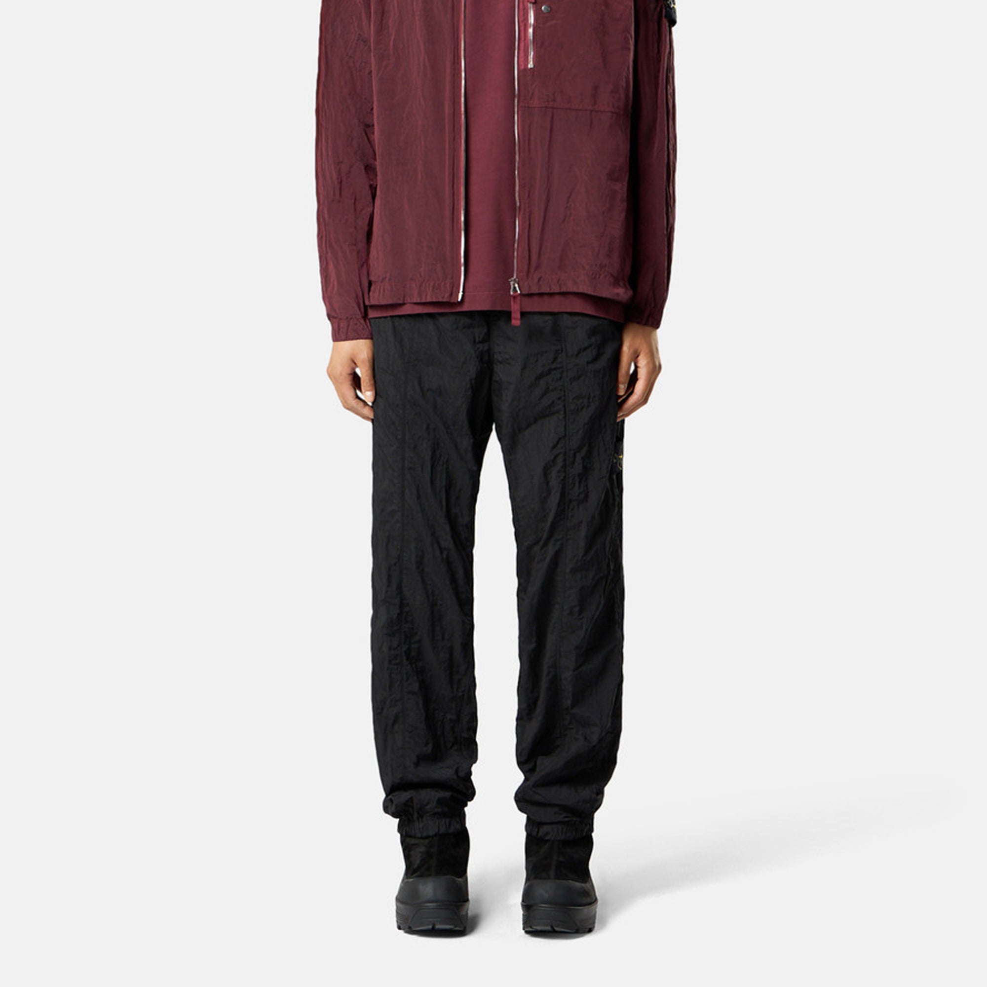 Штани чоловічі Stone Island Loose Fit Cargo Black — фото 4
