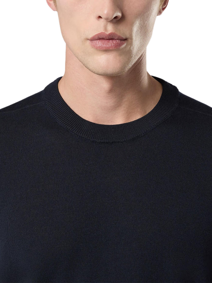 Світшот чоловічий Stone Island Wool Sweatshirt With Crew Neck And Logo — фото 6