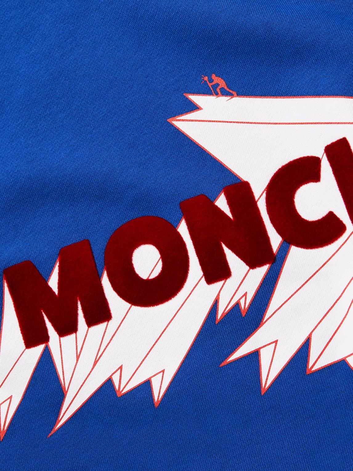 Світшот чоловічий Moncler Graphic Logo Sweatshirt Blue — фото 5