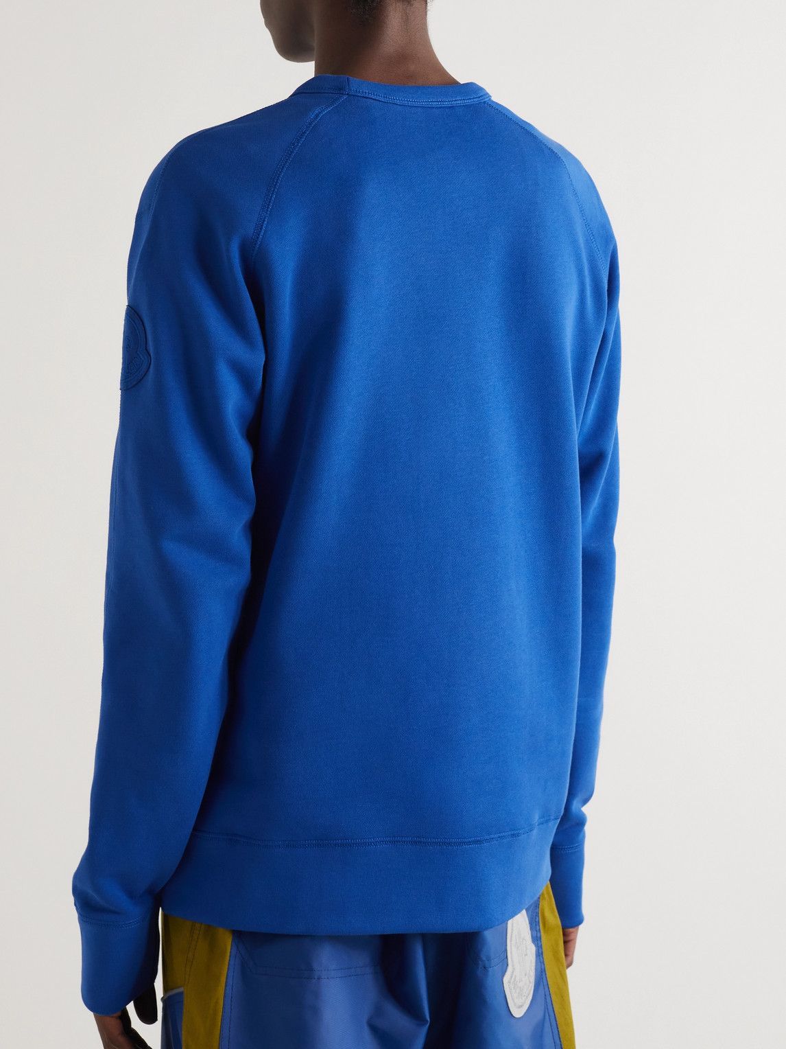 Світшот чоловічий Moncler Graphic Logo Sweatshirt Blue — фото 6