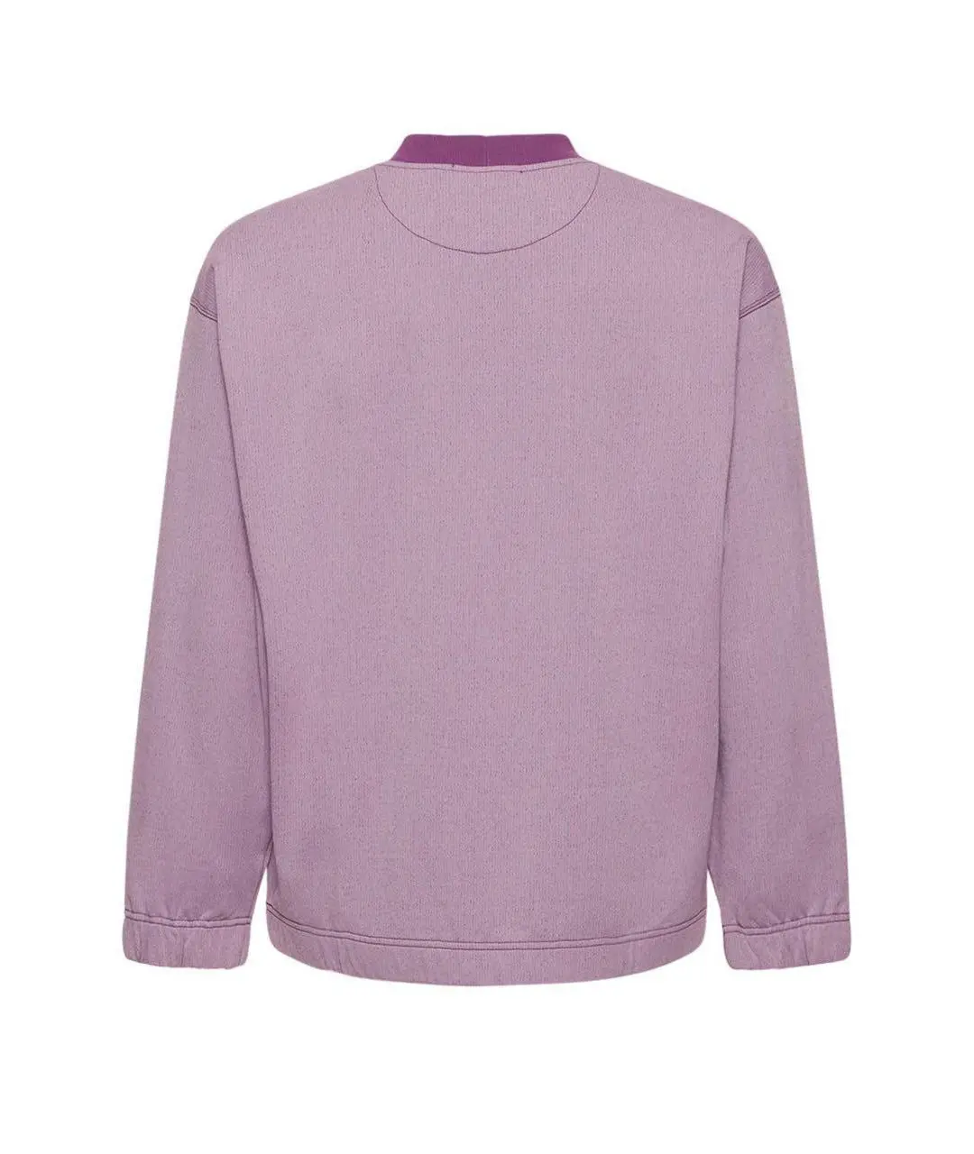 Світшот чоловічий Stone Island SS23 Marina Collection Round Neck Letter Print Casual Loose Sweatshirt Men's Magenta Pczec — фото 6
