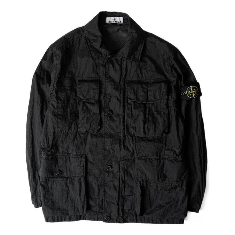 Куртка чоловіча Stone Island SS23 Nylon Meta Jackets Men Black — фото 1