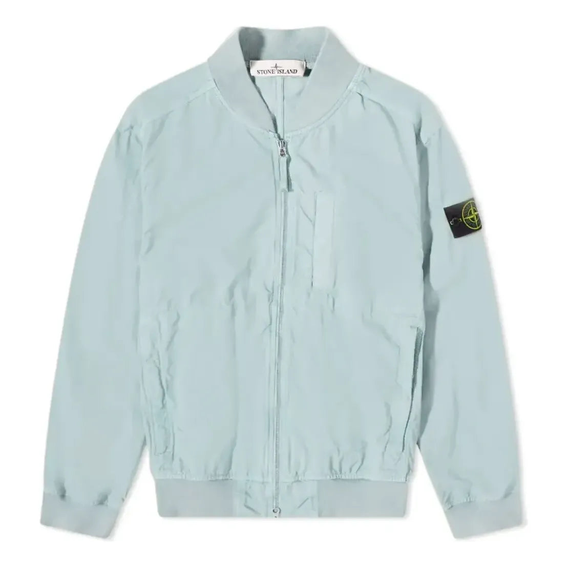 Куртка чоловіча Stone Island Logo Patch Zip Up Bomber Jacket Pczec — фото 3