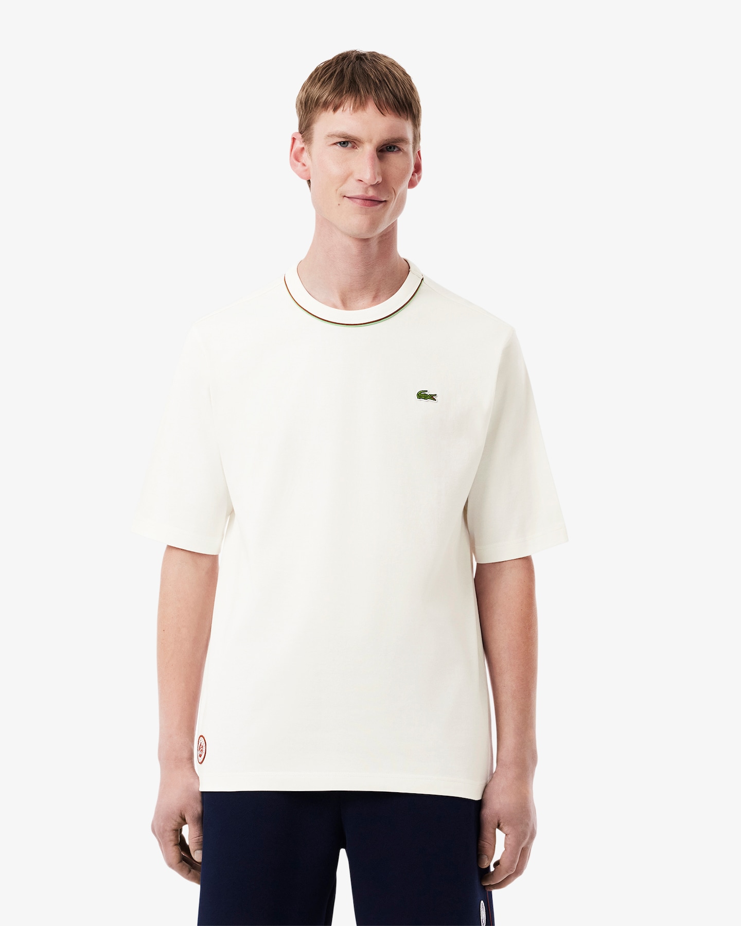 Футболка Lacoste Roland-Garros Edition Jersey — фото 1