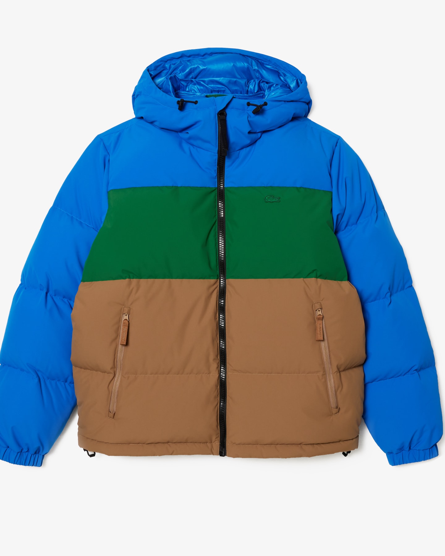 Куртка Lacoste Men's Colorblock Hooded Down — фото 1