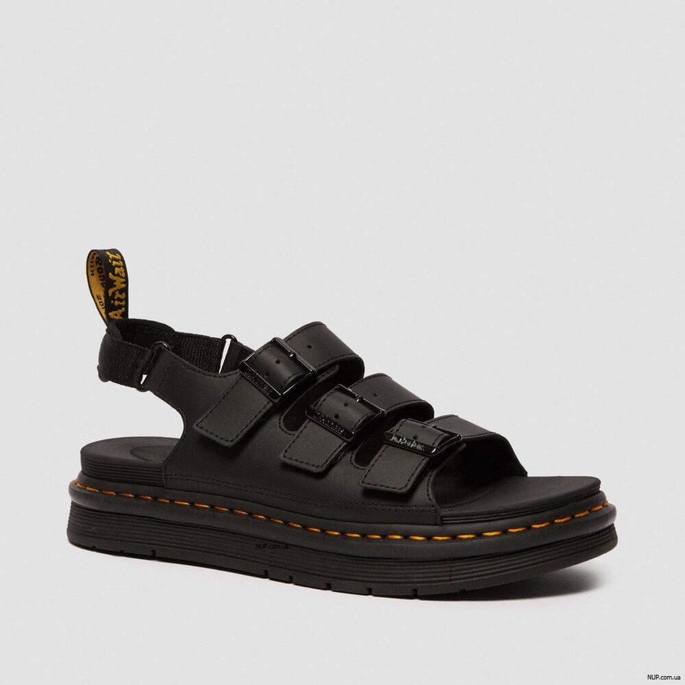 Сандалі чоловічі Dr. Martens Soloman Black Hydro Leather (25767001) — фото 4