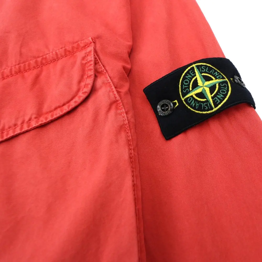 Сорочка Stone Island Overshirt Red — фото 5