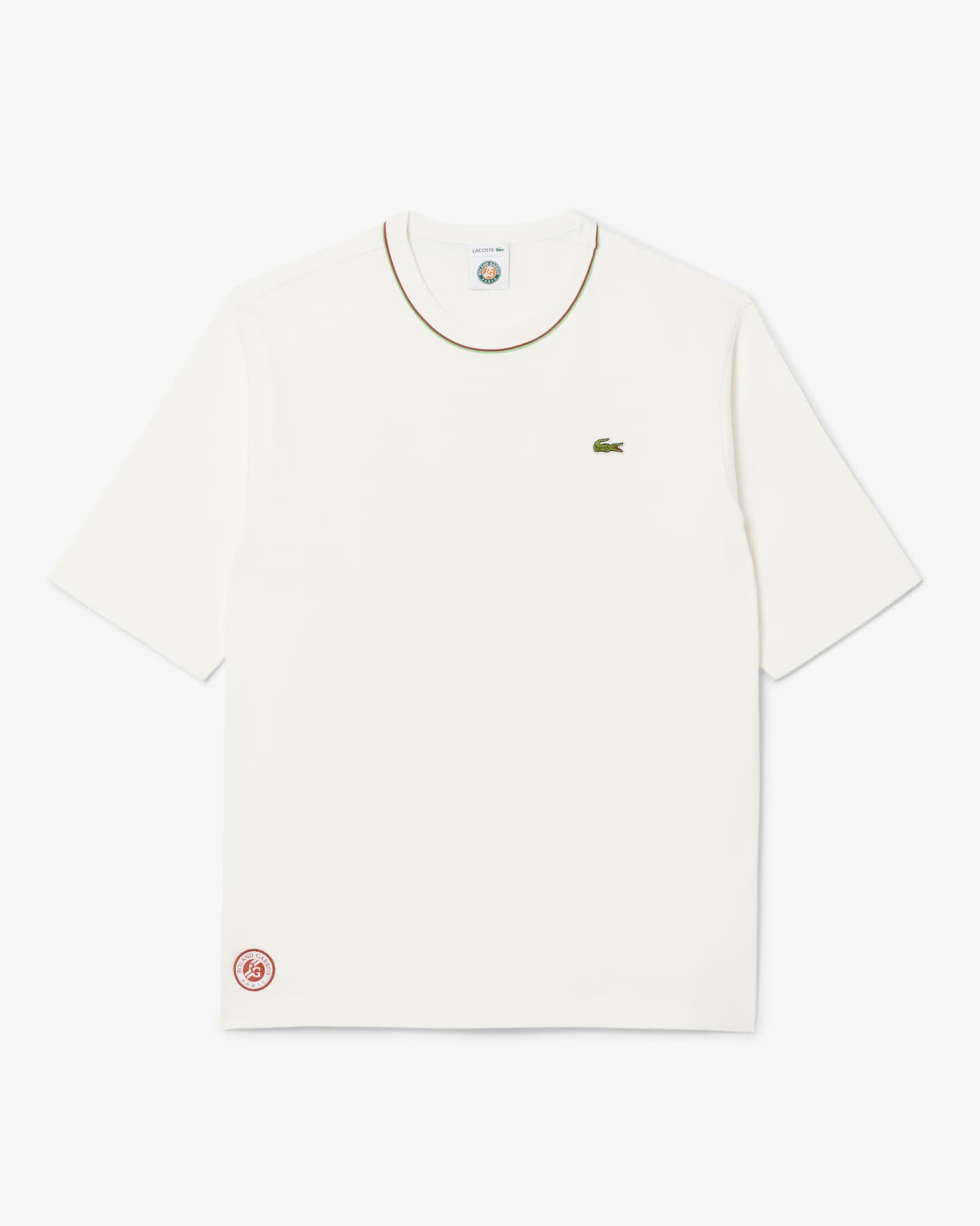 Футболка Lacoste Roland-Garros Edition Jersey — фото 5