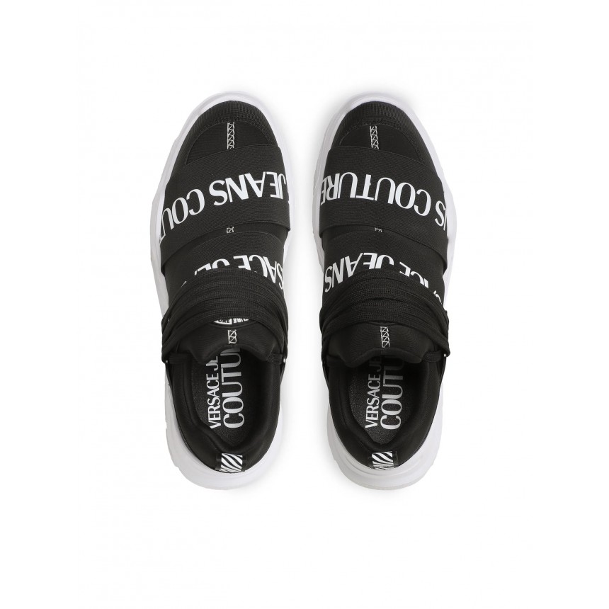 Кросівки жіночі Versace Jeans Couture Sneakers Black (74YA3SC6) — фото 4