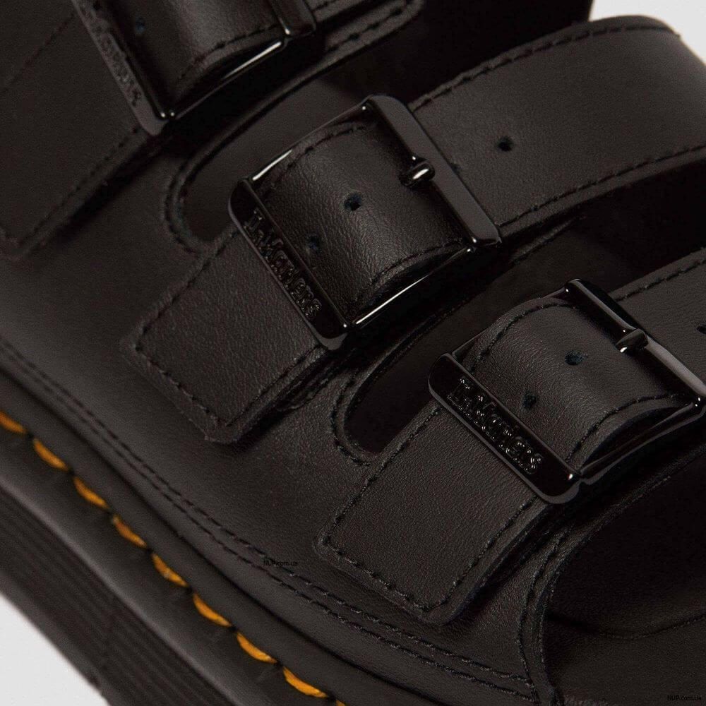 Сандалі чоловічі Dr. Martens Soloman Black Hydro Leather (25767001) — фото 8