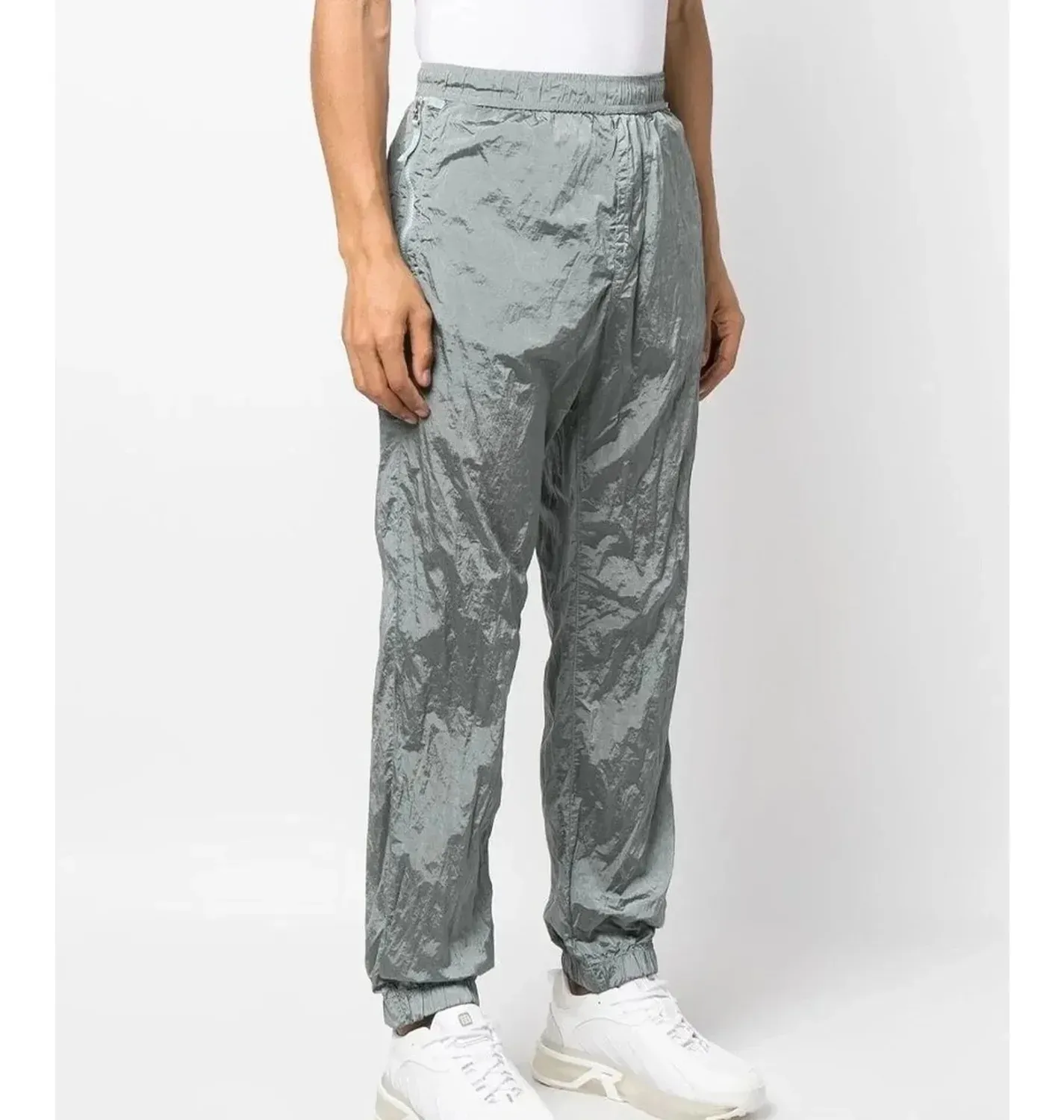 Штани чоловічі Stone Island Econyl® Nylon Loose Regular Track — фото 4