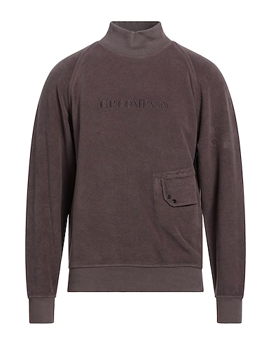 Світшот чоловічий C.p Company Sweatshirt Neck Brushed Emerized Diagonal Flee — фото 1