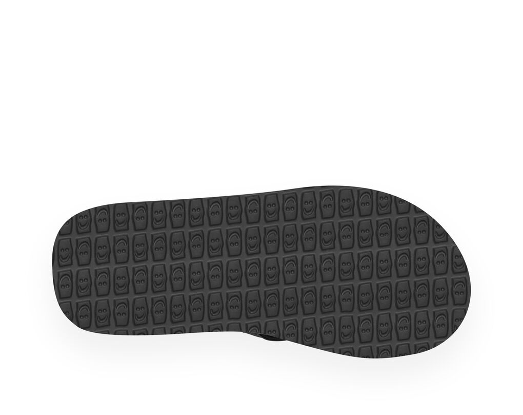 Тапочки чоловічі Sanuk Ziggy Soft Top Flip Flop Men's- Black — фото 7