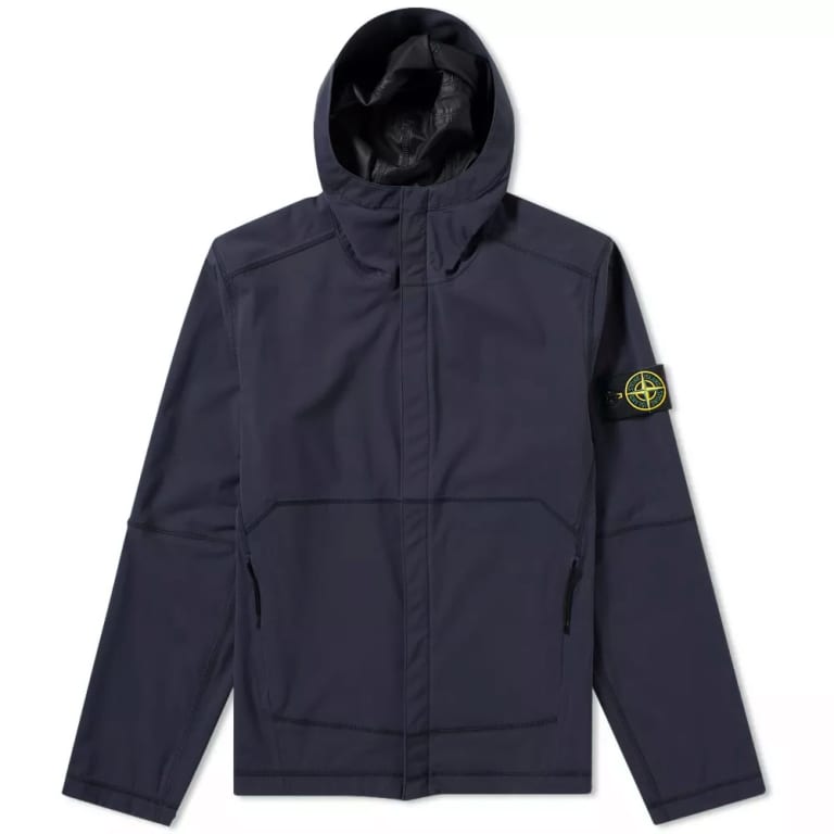 Вітровка чоловіча Stone Island Jacket Navy — фото 1