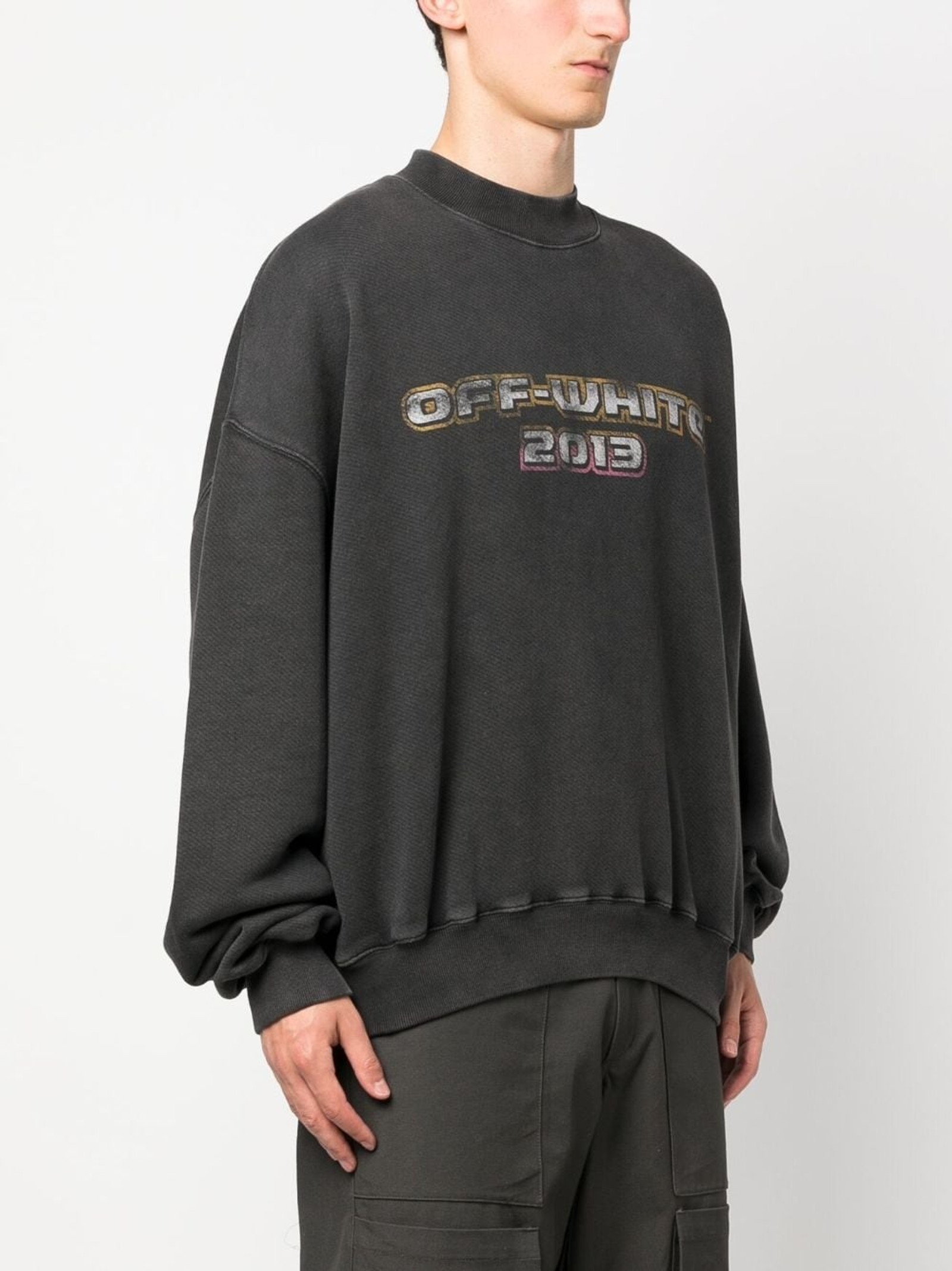 Світшот чоловічий Off-White Digit Bacchus Cotton Sweatshirt — фото 6