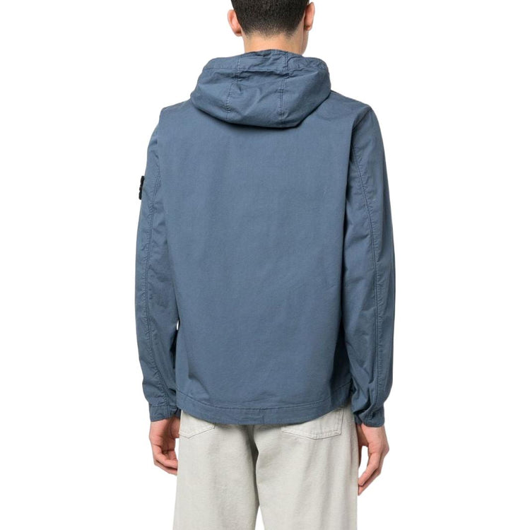 Куртка чоловіча Stone Island Twill Stretch Tc Hooded Jacket — фото 1