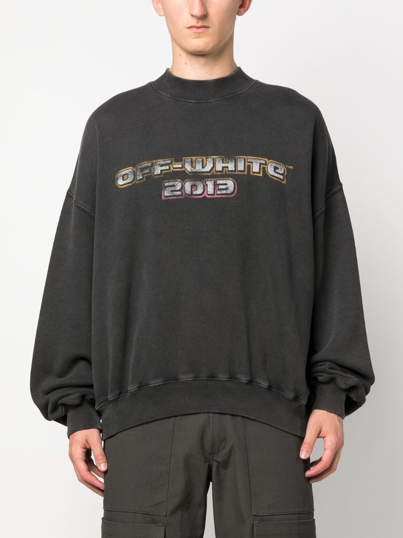 Світшот чоловічий Off-White Digit Bacchus Cotton Sweatshirt — фото 5