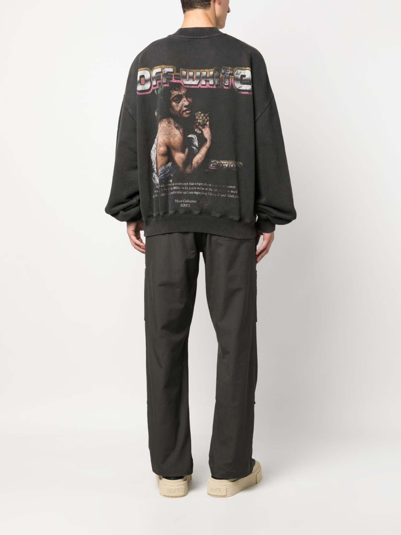 Світшот чоловічий Off-White Digit Bacchus Cotton Sweatshirt — фото 4