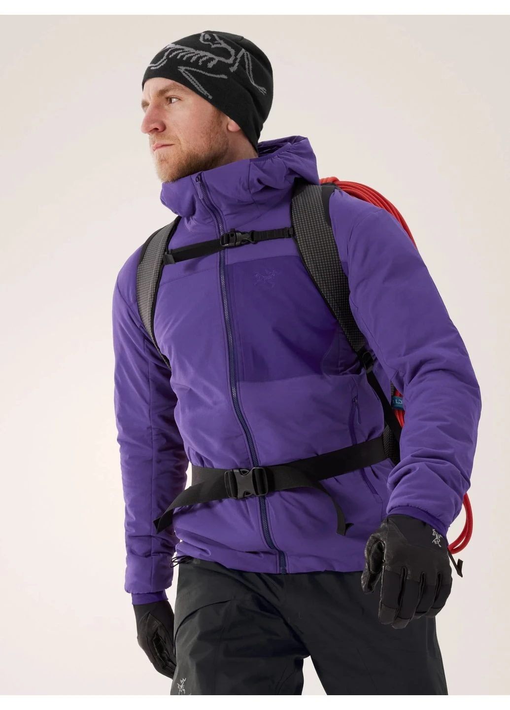 Куртка чоловіча Arcteryx Proton Hoody Mens Purple — фото 4