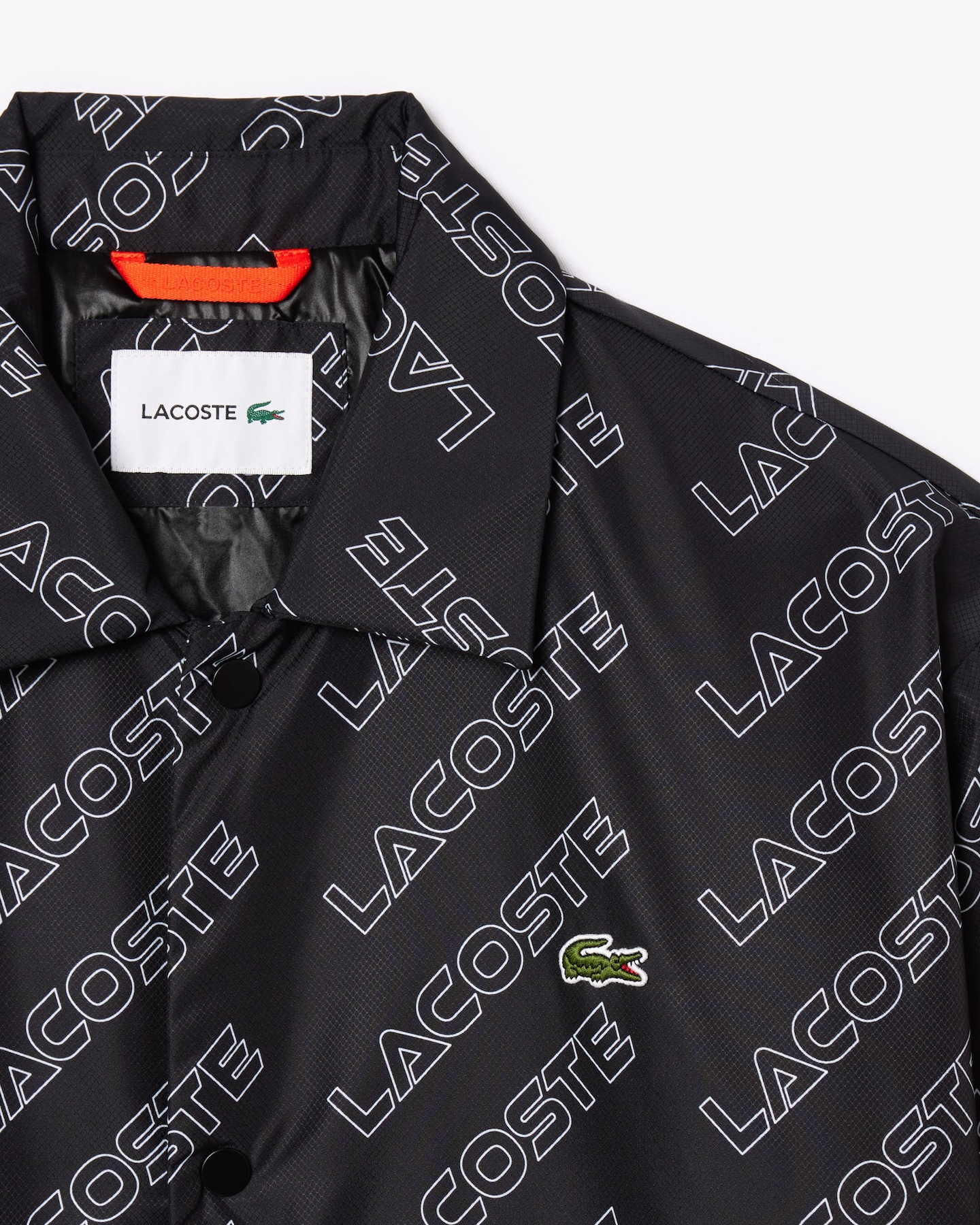 Куртка чоловіча Lacoste Men's High-Neck Graphic Print Zip-Up Jacket — фото 3