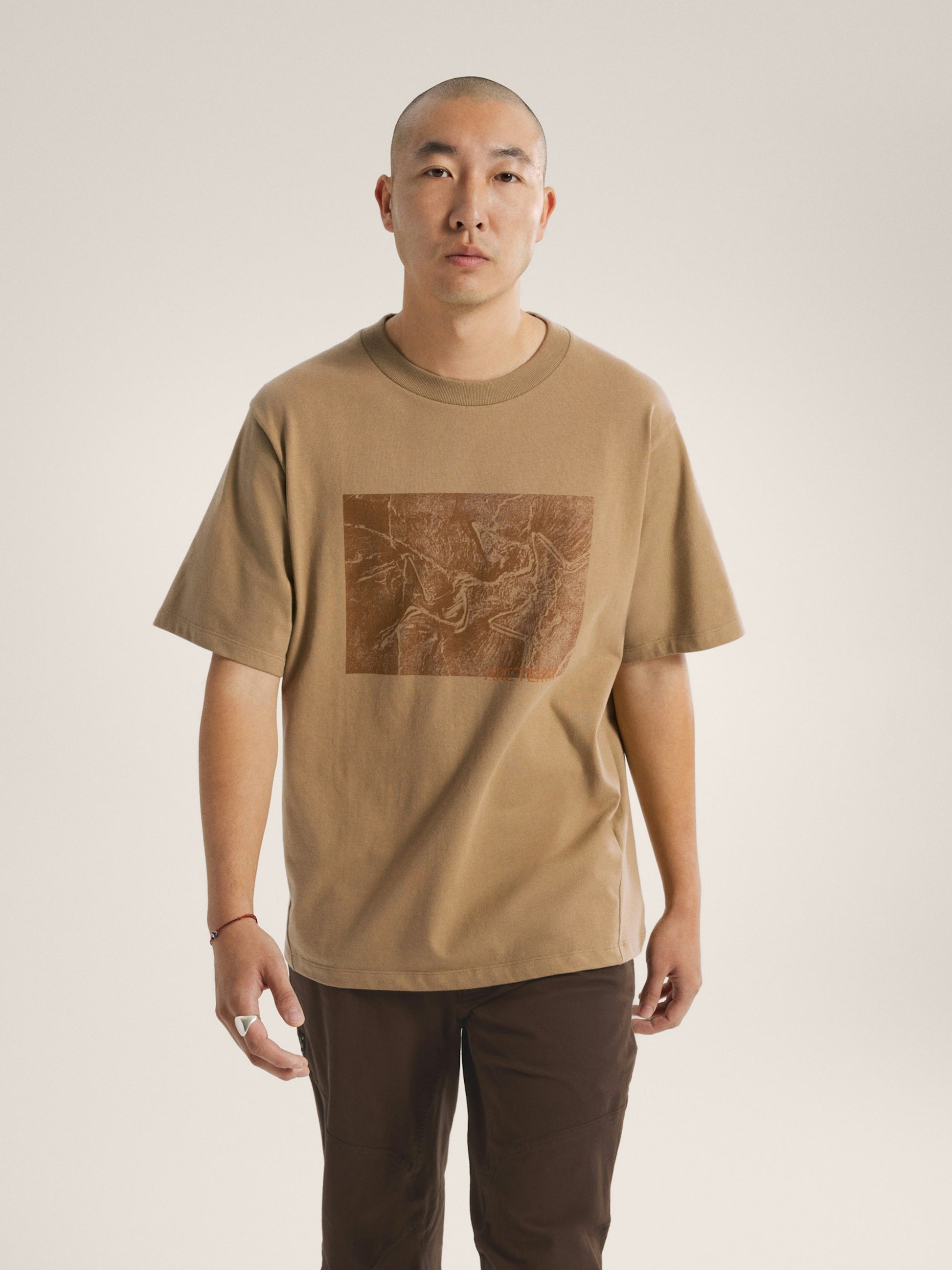 Футболка чоловіча Arc'Teryx Kragg Cotton Lithographica Shirt — фото 1