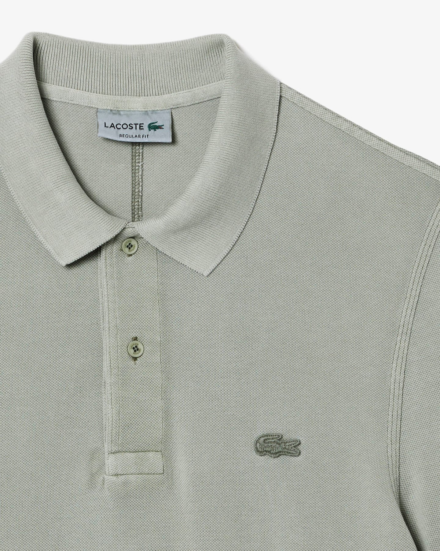 Футболка чоловіча Lacoste Men’s Organic Cotton Natural Dye Light Green — фото 3