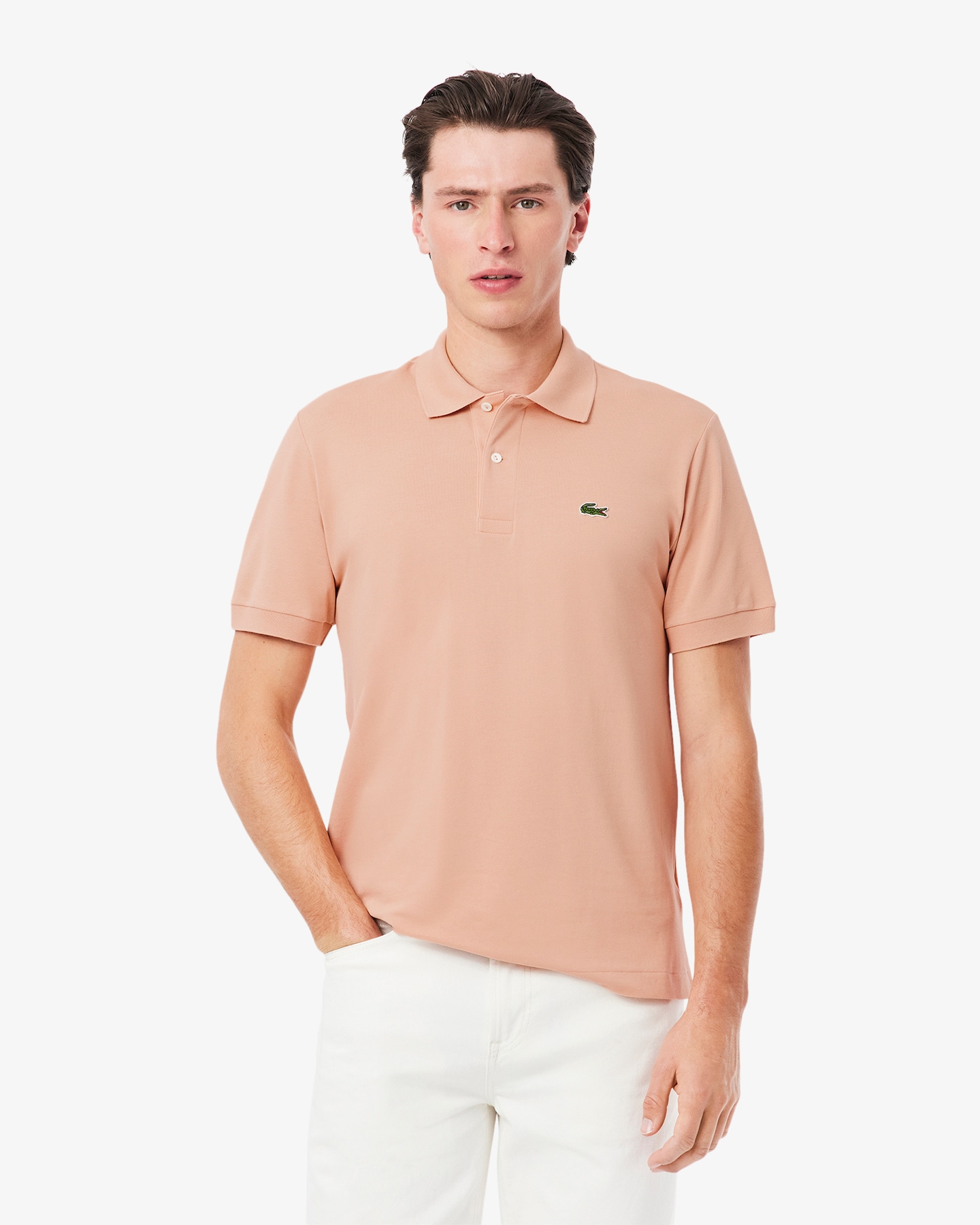 Футболка чоловіча Lacoste Men's Classic Fit L.12.12 Light Piqué Polo Shirt — фото 3
