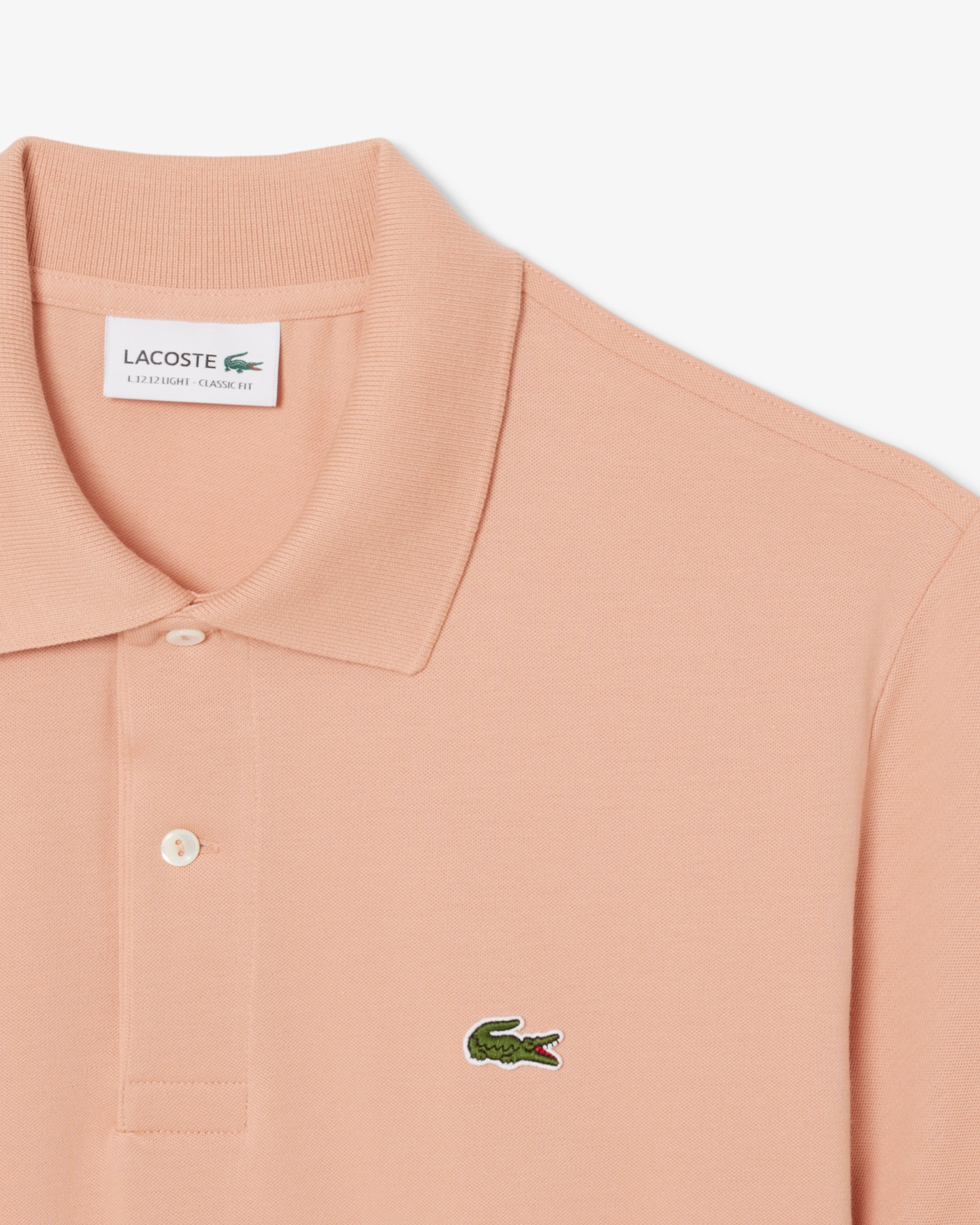 Футболка чоловіча Lacoste Men's Classic Fit L.12.12 Light Piqué Polo Shirt — фото 6