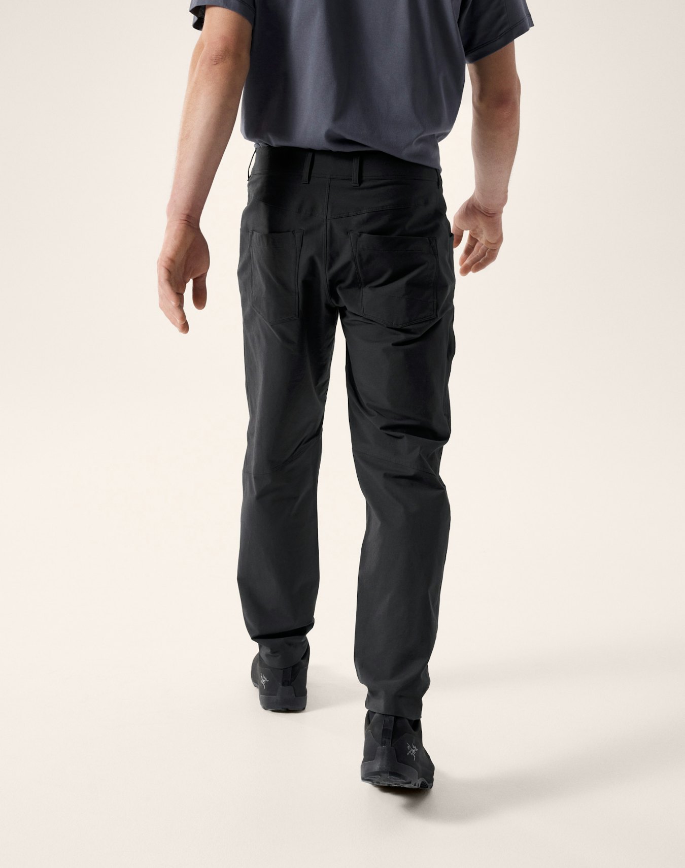 Штани чоловічі Arc'teryx - Kragg Cotton Pant Black — фото 6