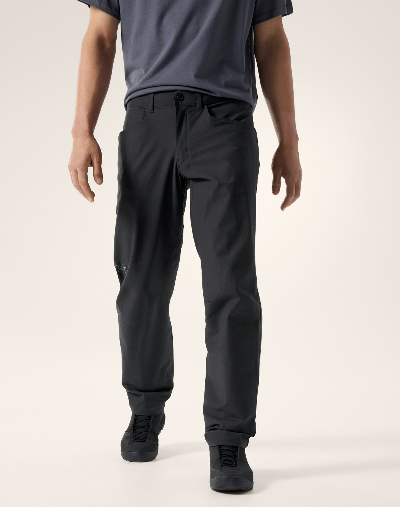 Штани чоловічі Arc'teryx - Kragg Cotton Pant Black — фото 1