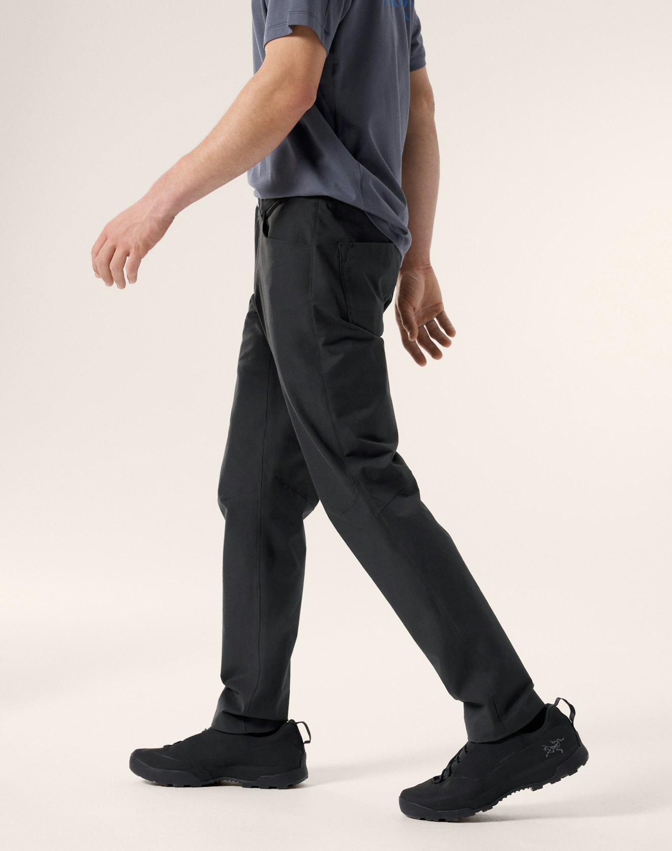 Штани чоловічі Arc'teryx - Kragg Cotton Pant Black — фото 7