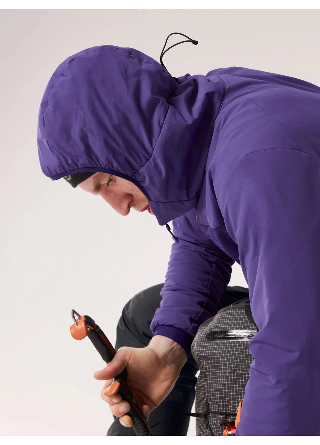 Куртка чоловіча Arcteryx Proton Hoody Mens Purple — фото 8