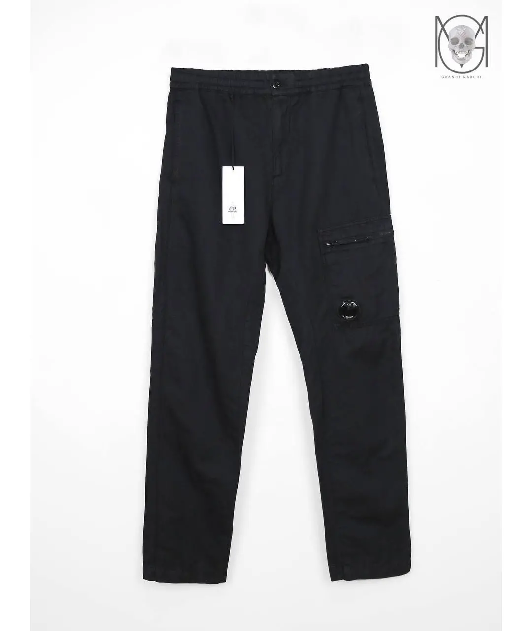 Штани чоловічі Cp Company Cargo Linen Pants — фото 11