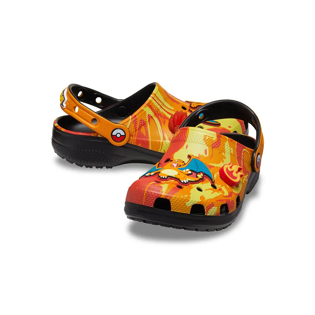 Кросівки чоловічі Crocs X Pokemon 'Charizard' Classic Clog — фото 3