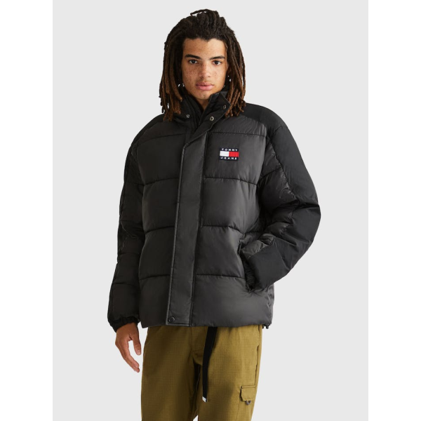 Куртка чоловіча Tommy Jeans Badge Puffer Jacket Black — фото 1