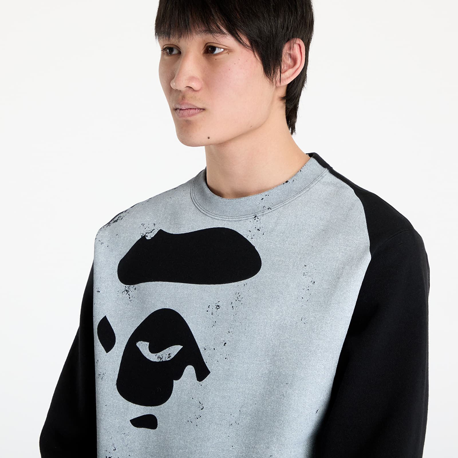 Світшот чоловічий A Bathnig Ape Men's Ape Head Over Print Crewneck Sweat — фото 2