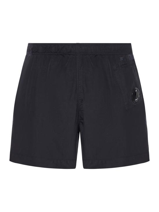 Шорти чоловічі Cp Company Nylon Black Swim Shorts — фото 1