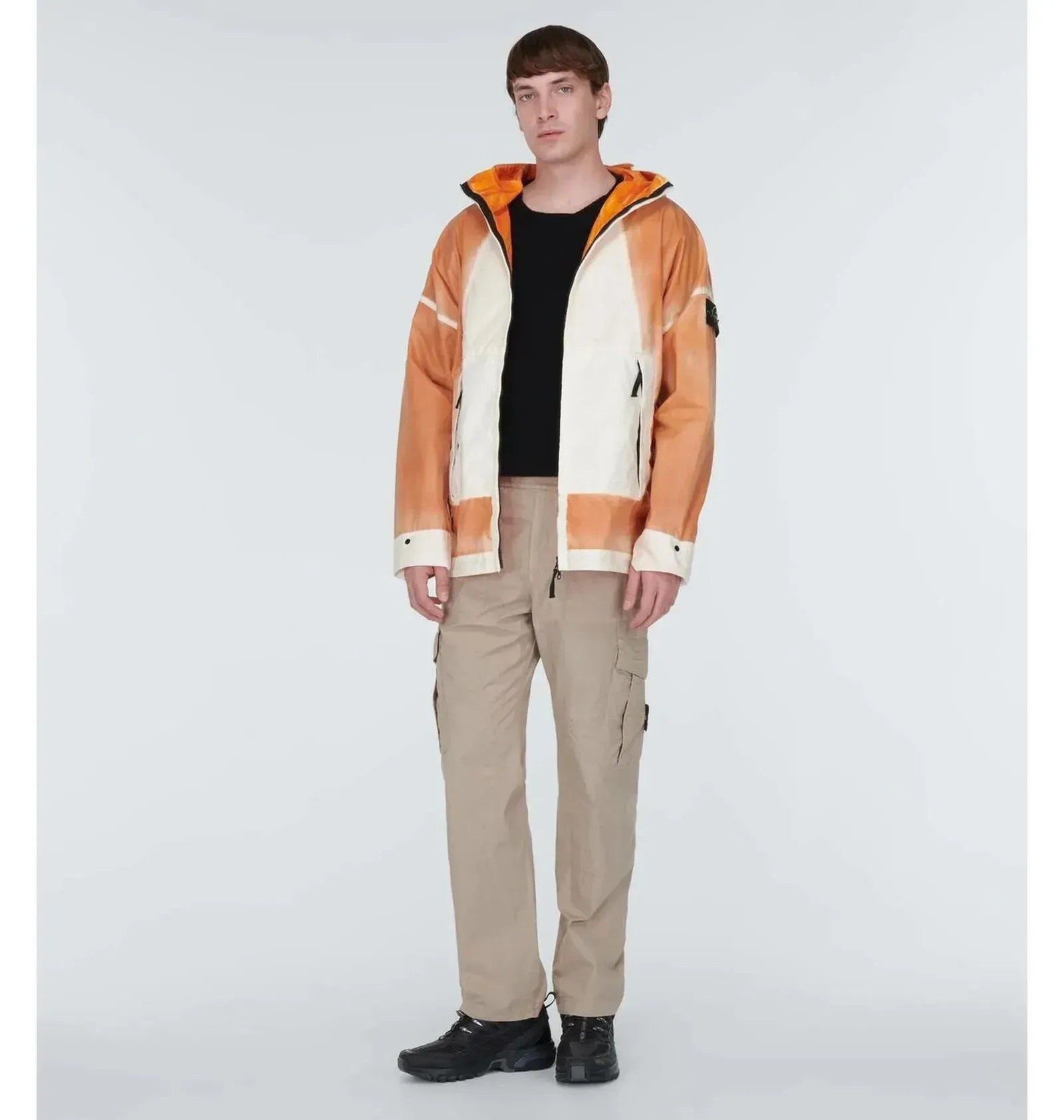 Куртка чоловіча Stone Island Hand-Sprayed Mussola Gommata-TC Jacket Pczec — фото 5