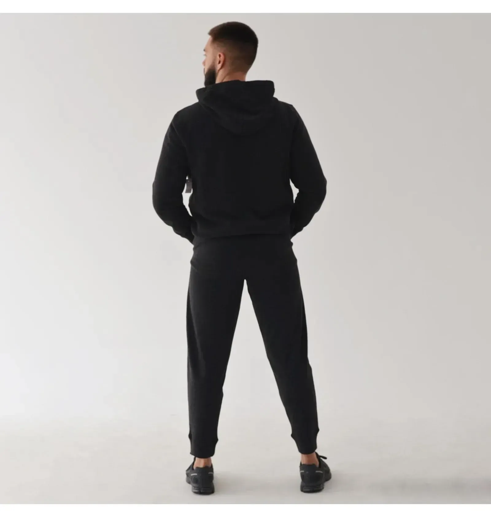 Худі чоловіче Gap Logo Zip Hoodie Grey (218871801) — фото 6