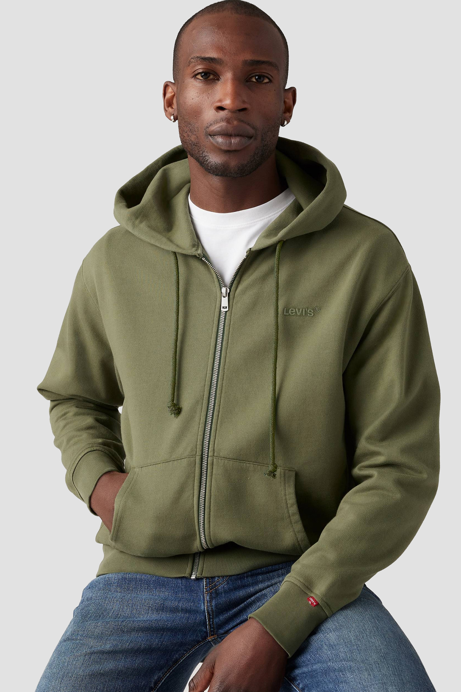 Худі Levis Authentic Full Zip — фото 3