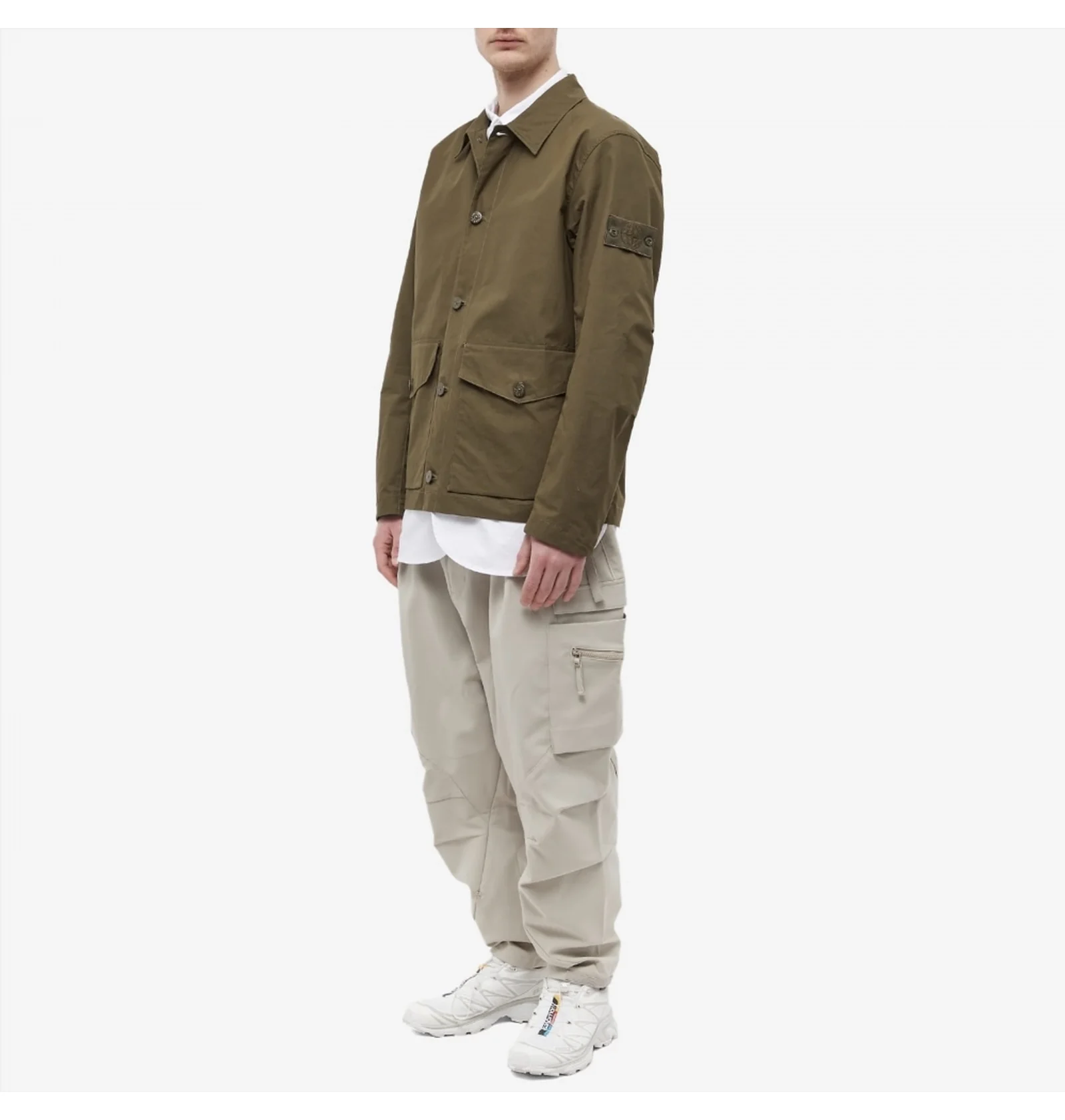 Куртка Stone Island Ghost Ventile 2 Pocket Olive — фото 6